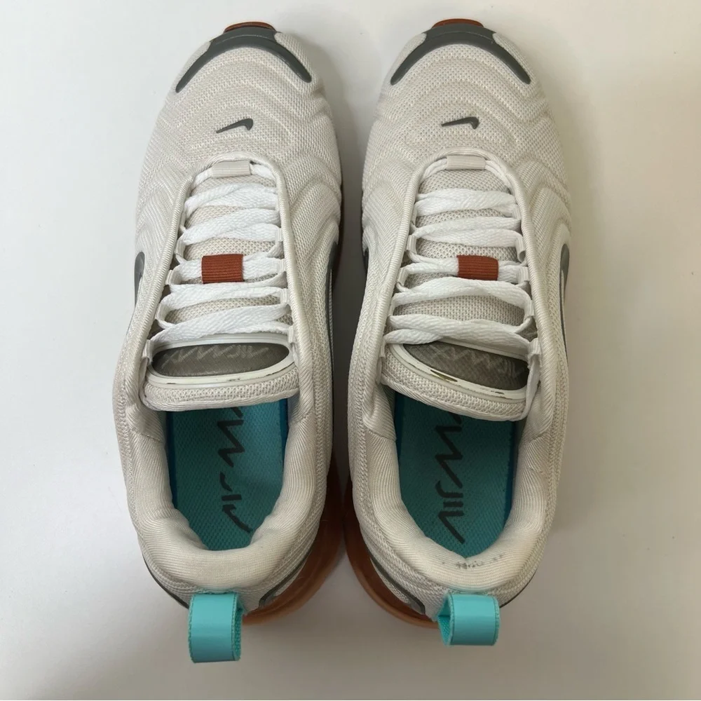 Nike Air Max 720 White Running Shoes Sneakers Womens 7 BV6484-001 - Picture 6 of 9